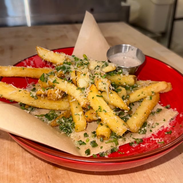 Truffle Parmesan Fries.